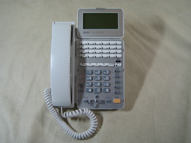 中古ビジネスホン　NTT　GX　24ボタン録音スター型多機能電話機｜株式会社ユーティリティ